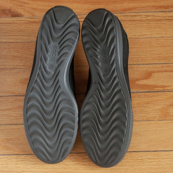 Ecco Shoes, Black Men's Shoes, Comfortable Everyday Men's, Urban Shoes Size 40 - Picture 4 of 10